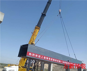 城建洪源钢箱梁吊装